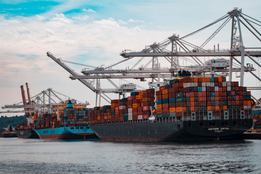 shipping boats